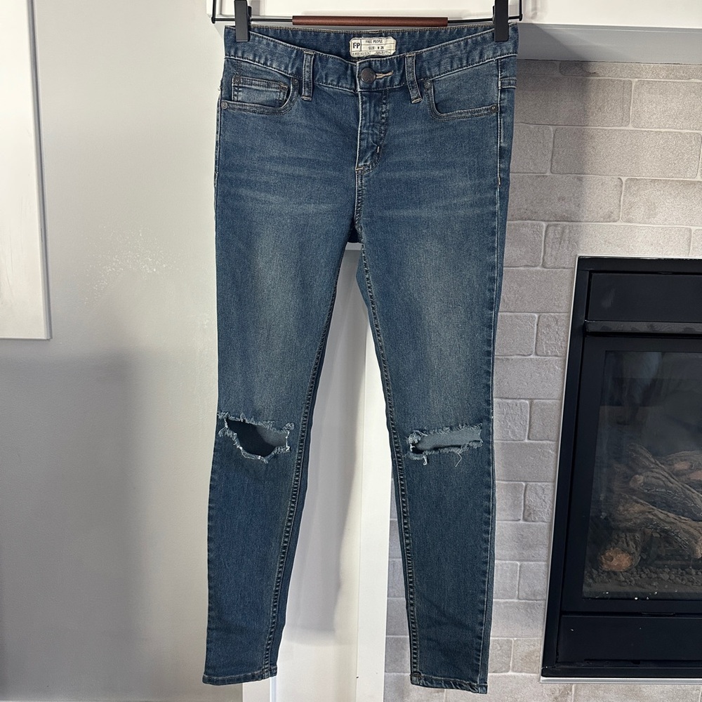 Free people vintage denim jeans| size 26